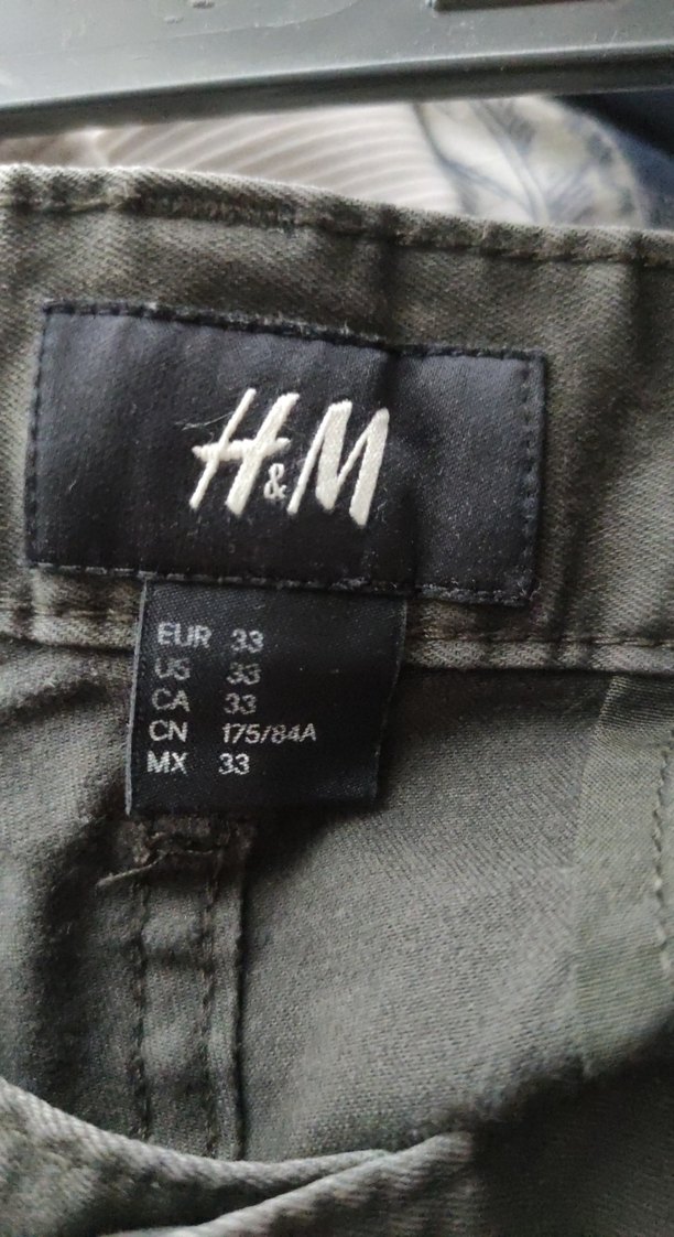 HM marka 33 beden kot kalın pantolon erkek - Görsel 4