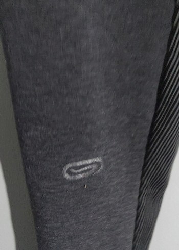 Kalenji marka gri penye sporcu eşofman 36/40 arası giyer - Görsel 4