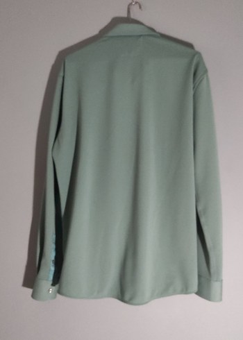 Lacoste slim fit large beden yeşil erkek gömleği - Görsel 5