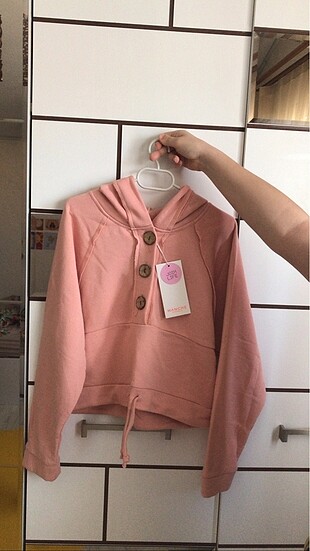 Pembe sweatshirt