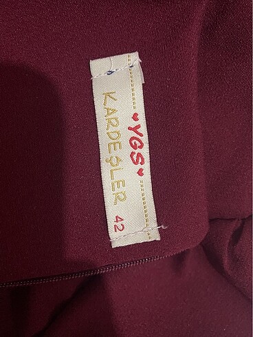 42 Beden bordo Renk Balık düz abiye elbise