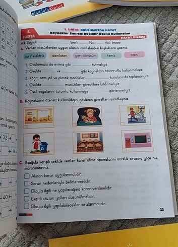 Beden 2.sinif set