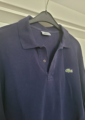 Lacoste Lacoste Erkek Lacivert Uzun Kollu Polo Tişört