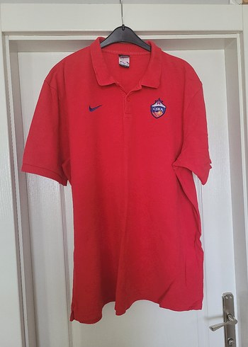 Kırmızı Nike Erkek Polo Tişört