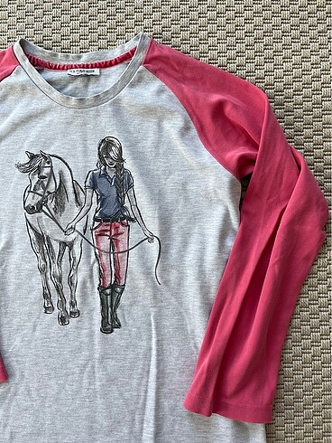 13-14 Yaş Beden İnce sweatshirt