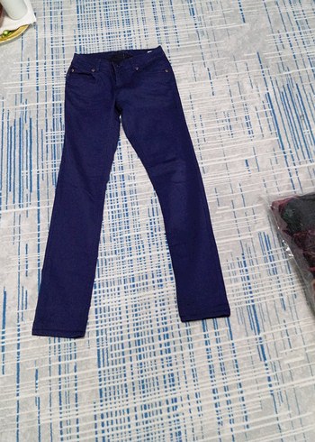 Kadın Koyu Mavi Kot Pantolon - Regular Fit