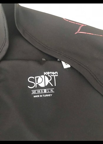 Siyah V Yaka Atletik Crop Top - Görsel 6