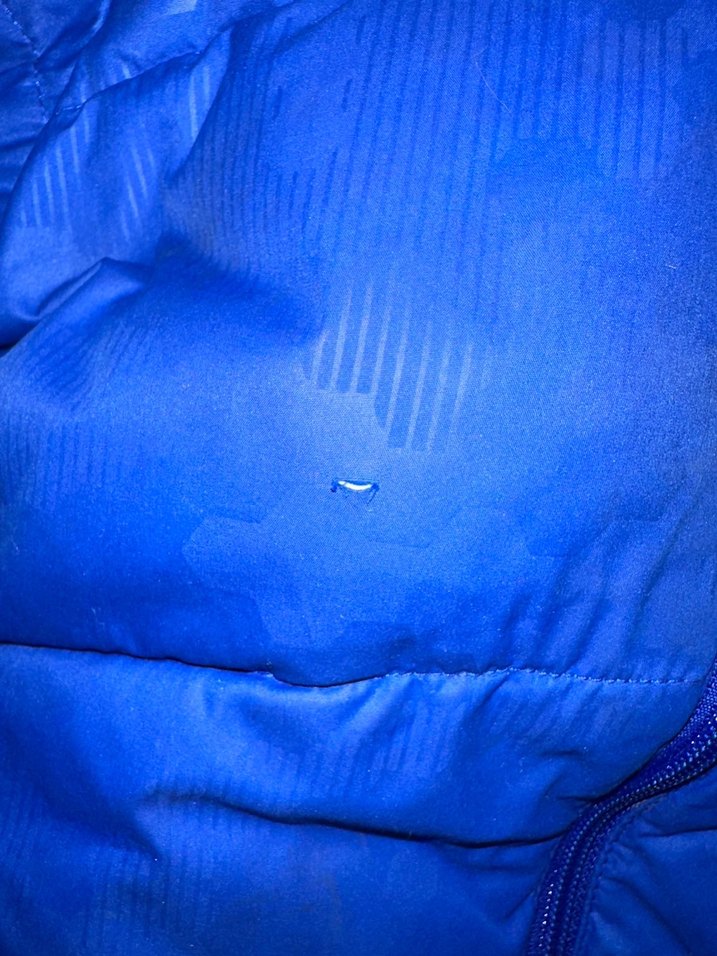 Erkek Çocuk Mavi Fermuarlı Kapüşonlu Mont - Görsel 4