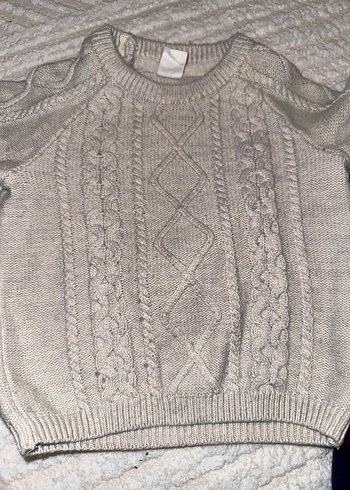 Erkek Çocuk Gri Triko Kazaklar - Görsel 3