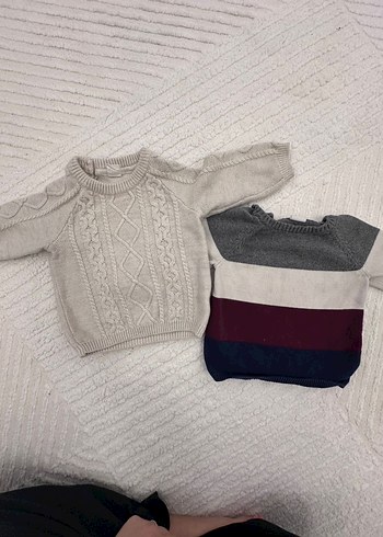 Erkek Çocuk Gri Triko Kazaklar - Görsel 2