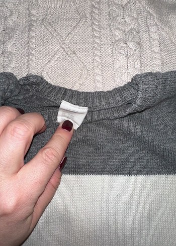 Erkek Çocuk Gri Triko Kazaklar - Görsel 5