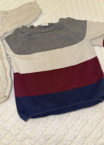 Erkek Çocuk Gri Triko Kazaklar - Görsel 6