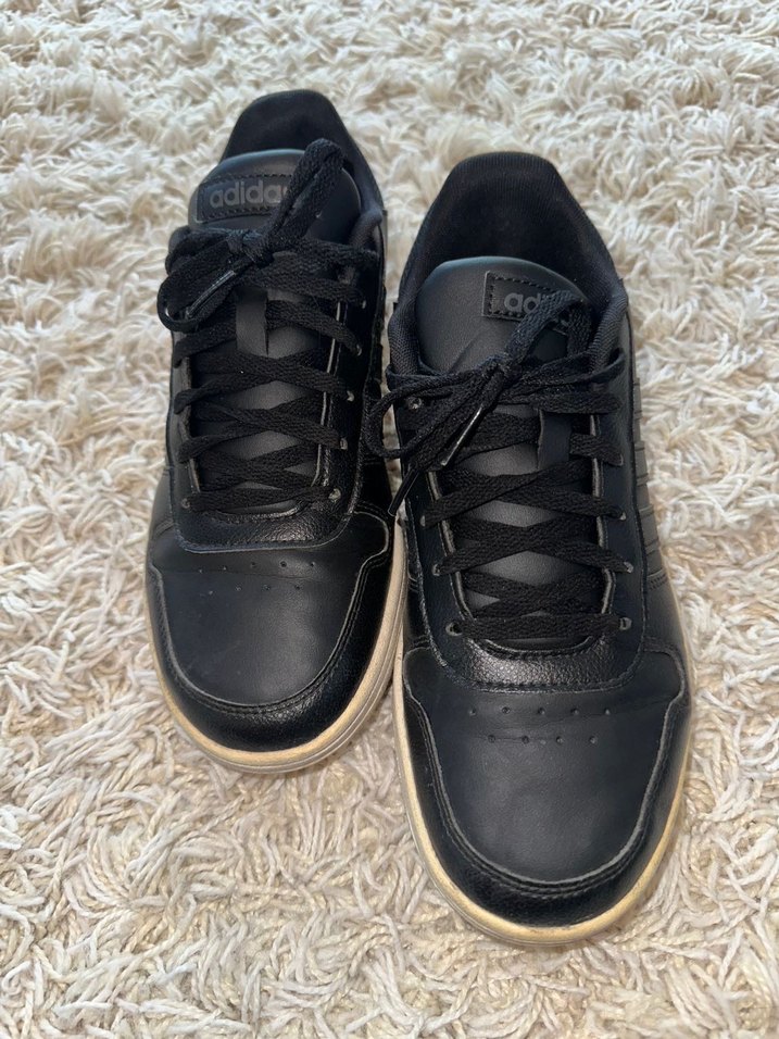 Siyah Bağcıklı Kadın Spor Ayakkabı - Görsel 5