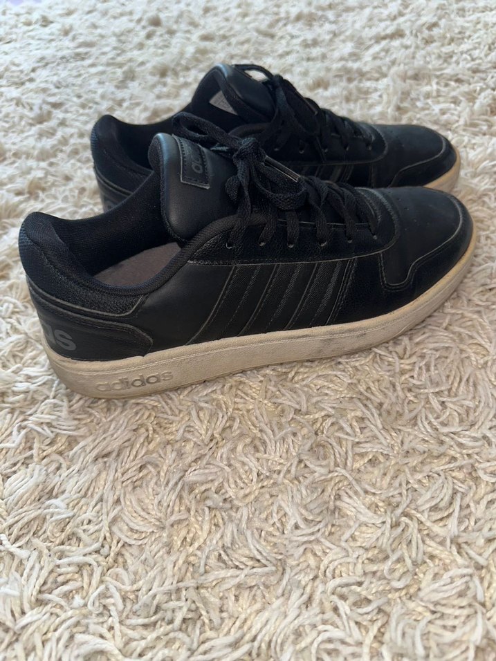 Siyah Bağcıklı Kadın Spor Ayakkabı - Görsel 2