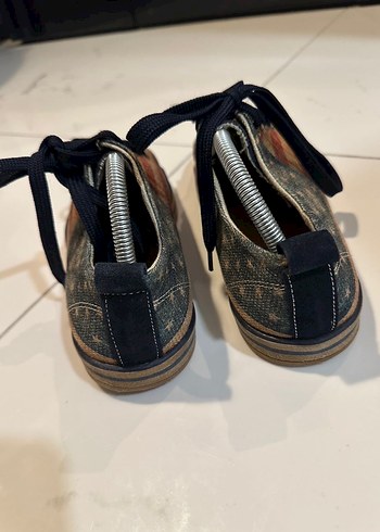 Bağcıklı Süet Sneaker - Görsel 3