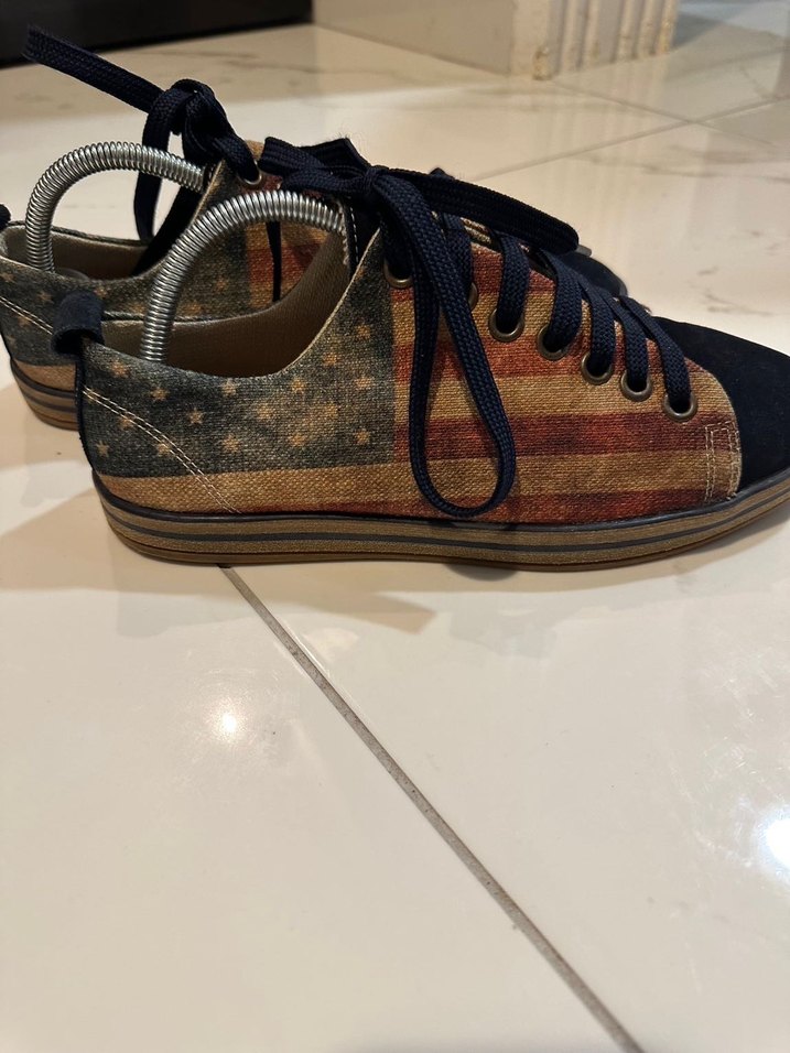 Bağcıklı Süet Sneaker - Görsel 2
