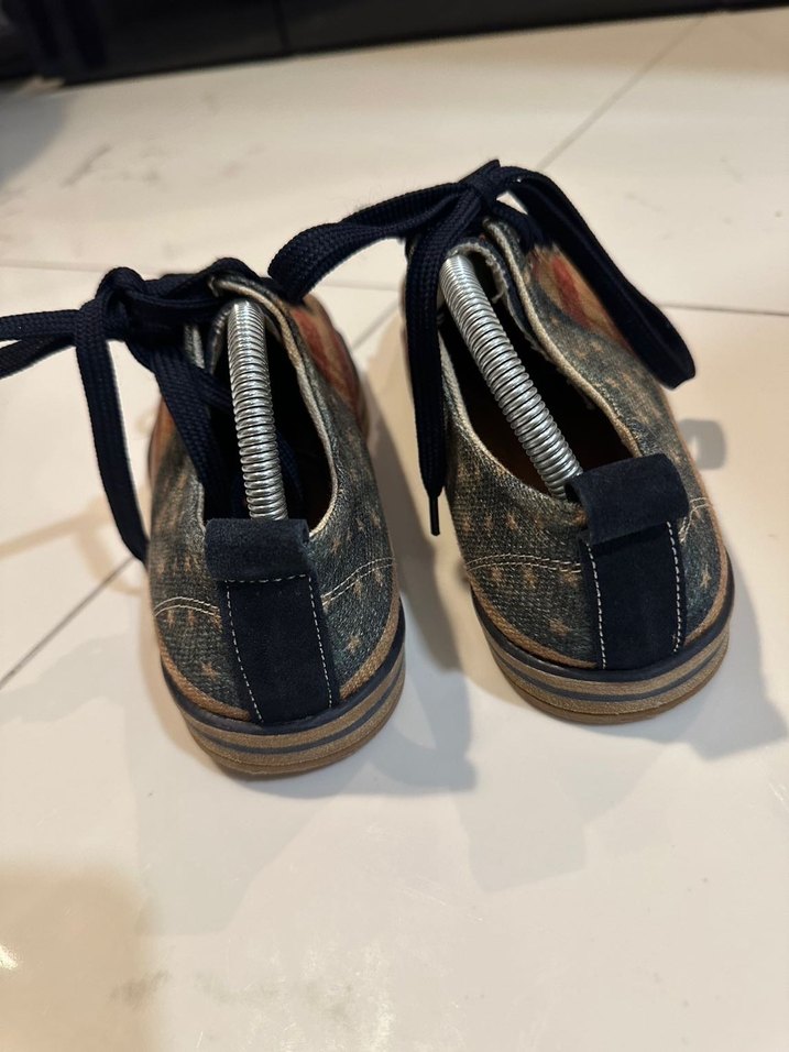 Bağcıklı Süet Sneaker - Görsel 3