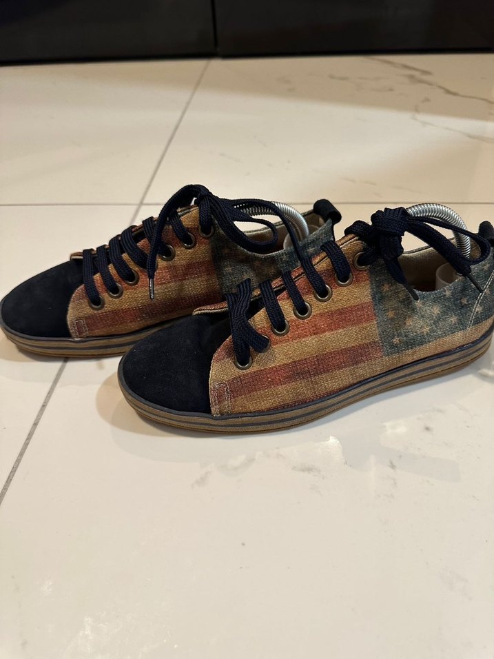 Bağcıklı Süet Sneaker - Görsel 4