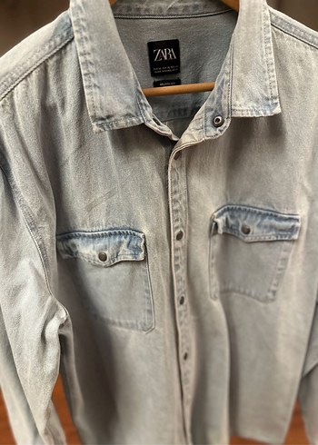 Erkek kot gömlek ceket - Görsel 3