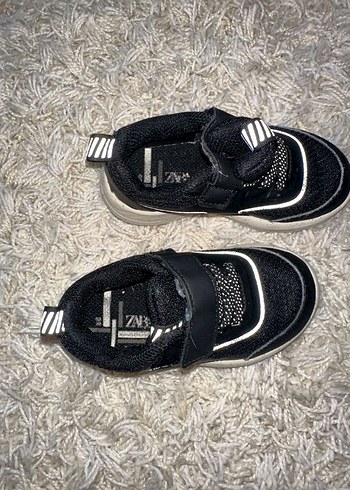 Erkek Çocuk Siyah  Spor Ayakkabı - Görsel 7