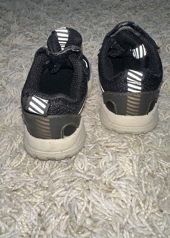 Erkek Çocuk Siyah  Spor Ayakkabı - Görsel 4