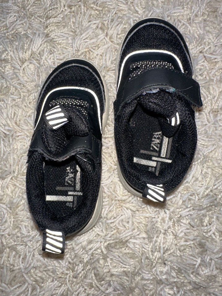 Erkek Çocuk Siyah  Spor Ayakkabı - Görsel 5