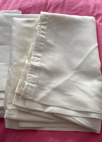 Beyaz Düz fon perde - Görsel 2