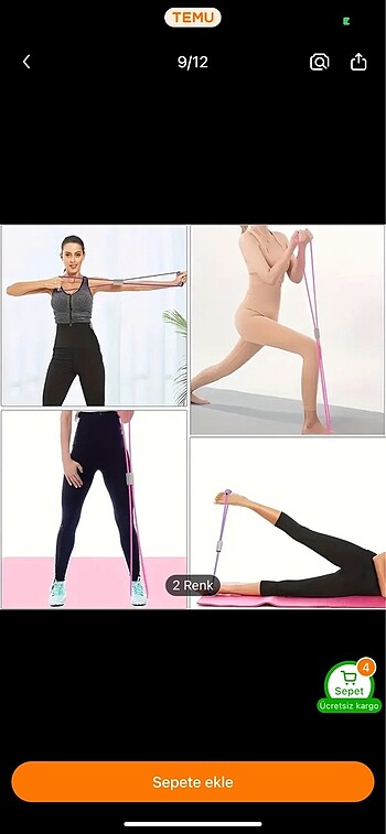 Beden Renk Spor aleti