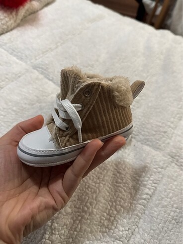 Beden Bebek patiği ev botu ev ayakkabısı 19 numara