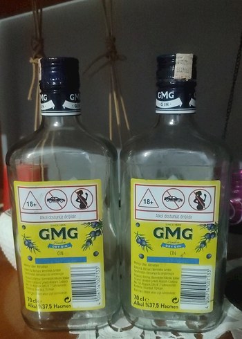 GMG Dry Gin Vintage şişe(2li) - Görsel 2