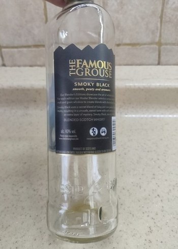 The Famous Grouse Smoky Black Viski Şişesi - Görsel 3