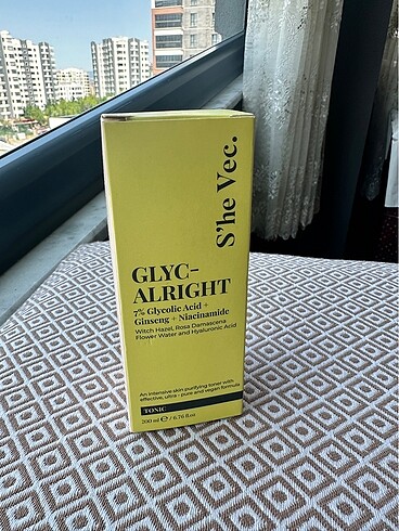 She Vec Glyc Alright Gözenek Sıkılaştırıcı Tonik 200 ml