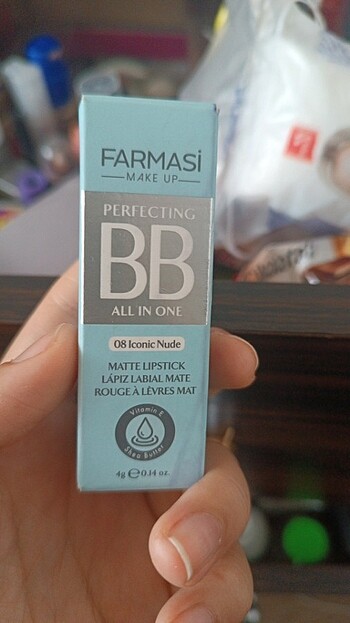 Farmasi bb ruj 08 iconic nude