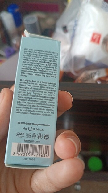 Farmasi Farmasi bb ruj 08 iconic nude