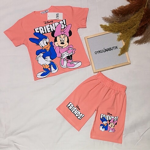 Zara Friends Detay Şort Takım