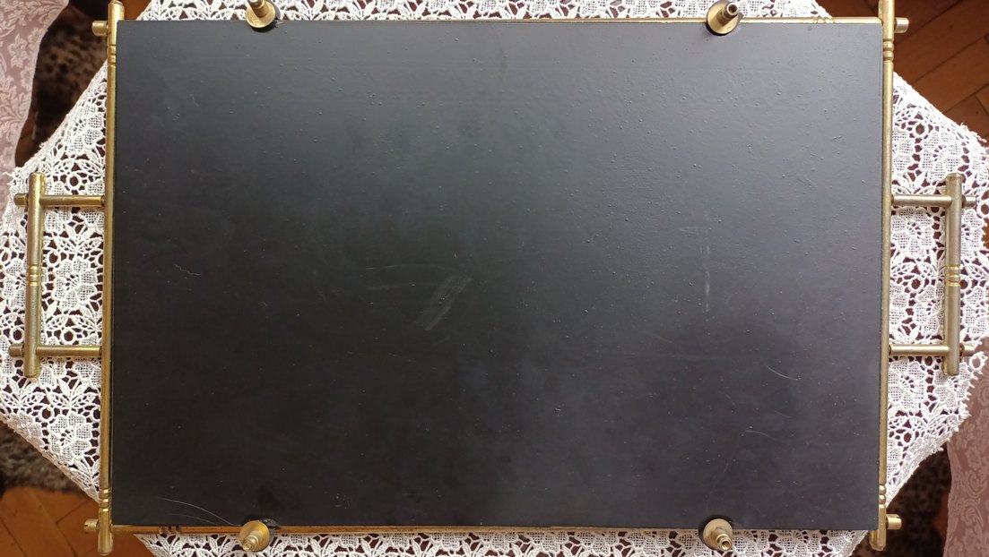 Klasik Desenli Tasarım Tepsi - Görsel 2