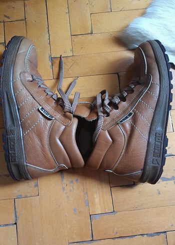 Erkek Vintage Kahverengi Kar Botu - Görsel 3