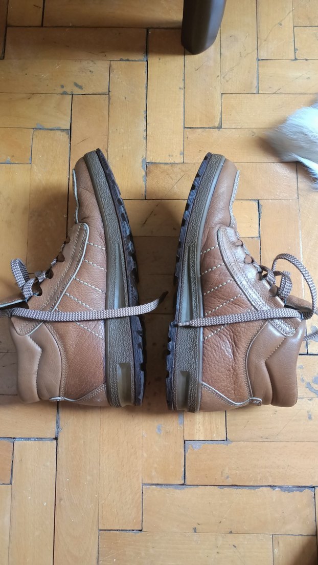 Erkek Vintage Kahverengi Kar Botu - Görsel 2