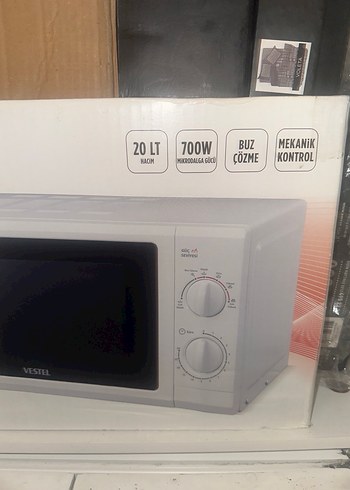 Beyaz Mikrodalga Fırın - Görsel 3