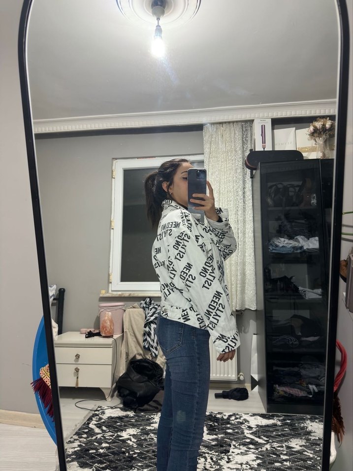 Kadın Denim Ceket - Görsel 4