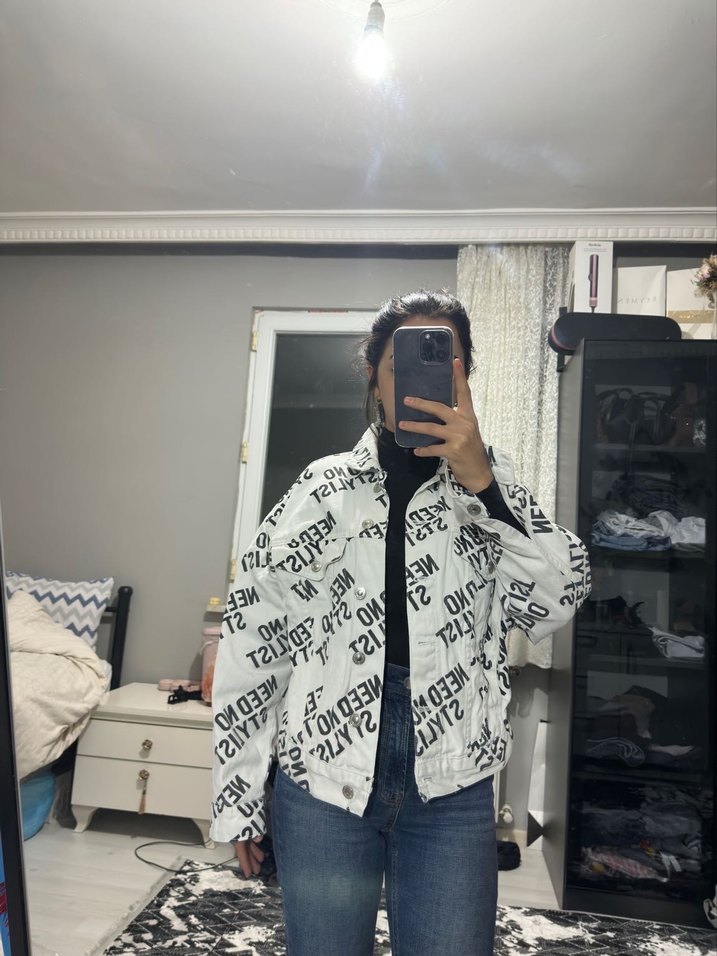 Kadın Denim Ceket - Görsel 3