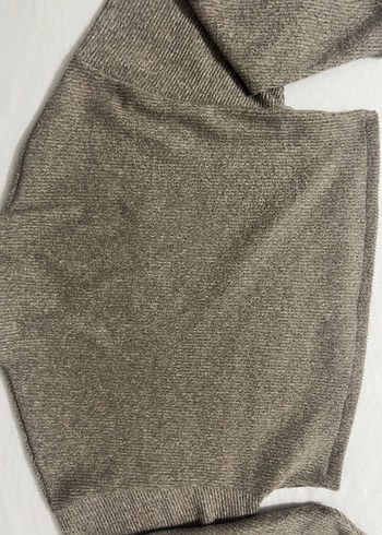 Bej Yumuşak Dokulu Kısa Kadın Kazak - Görsel 5