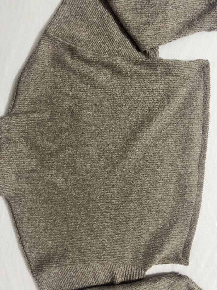 Bej Yumuşak Dokulu Kısa Kadın Kazak - Görsel 5