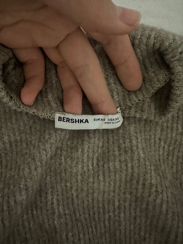 Bej Yumuşak Dokulu Kısa Kadın Kazak - Görsel 3