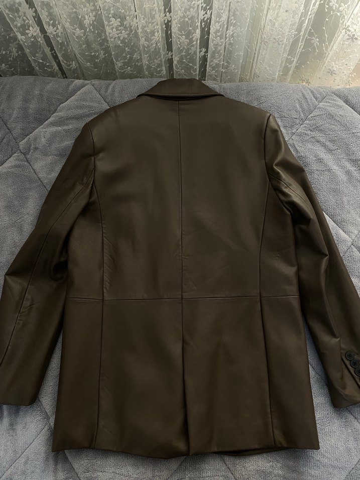 stradivarius deri ceket - Görsel 2