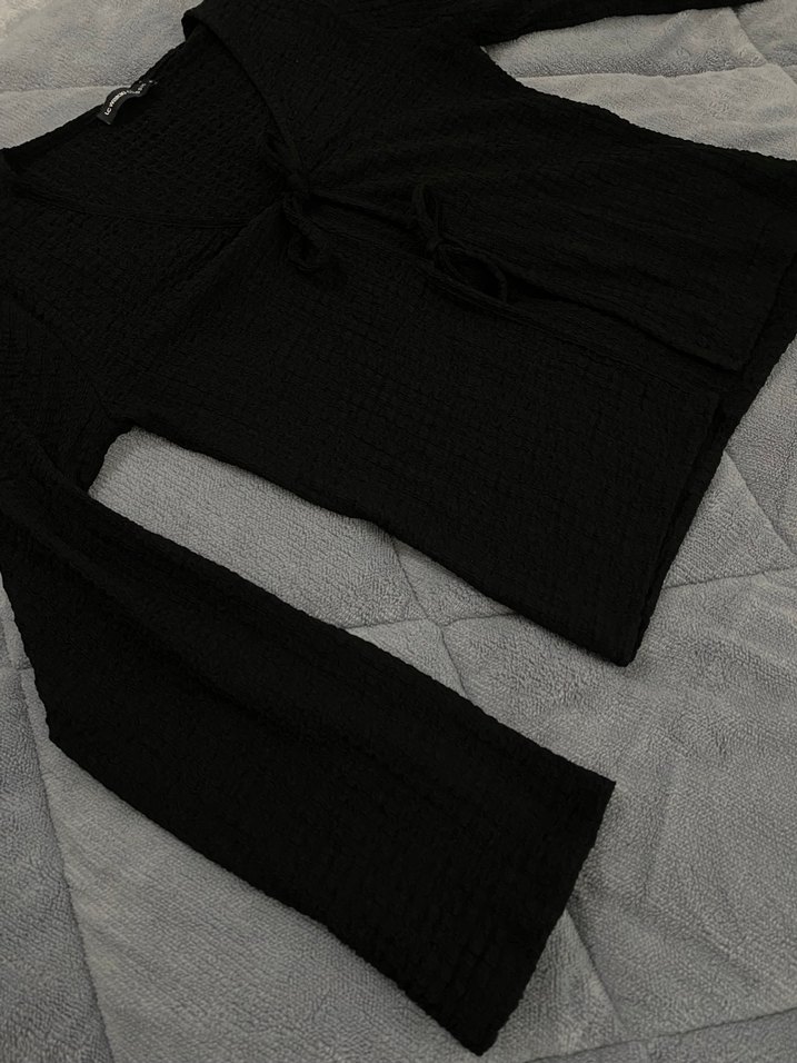 siyah bluz - Görsel 3