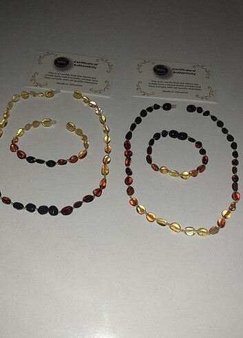 Kehribar set
