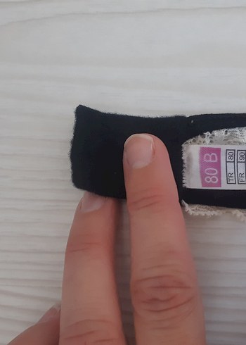 diğer Beden beyaz Renk Dantelli Siyah-Beyaz Gotik Sütyen, 80/B