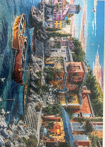 1000 parça Puzzle yapıştırıcı hediye - Görsel 3