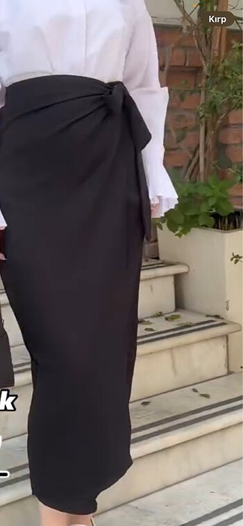 Bağlamalı etek